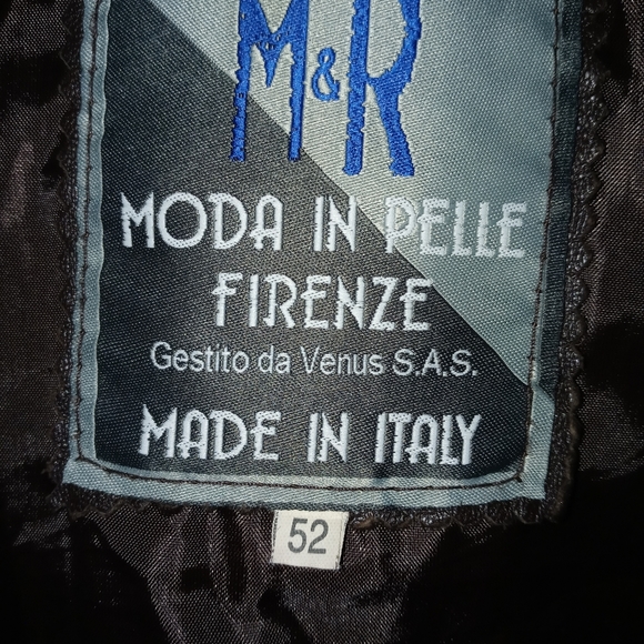 M&R Moda in Pelle Leather Jacket - Picture 3 of 7